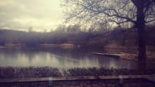 Lake at Southwater Country Park in Horsham