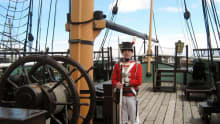 Soldier at Hartlepools Maritime Experience
