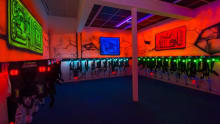 Laser tag equipment at Laser World in Bedford