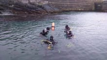 Scuba divers at Discover Diving in Ballasalla