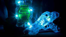 Laser gun at Laser Maze in Wellingborough