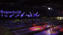Bowling alleys at Big Apple Ryde
