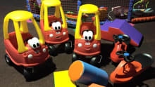 Play area at Rascals Club House in Caerphilly