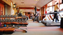 Gym at Pickaquoy Centre in The Orkney Isles