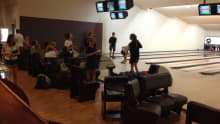 People bowling at Jersey Bowl and Kids Zone