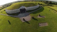 Aerial view of Newgrange Farm in Slane