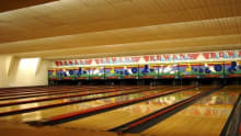 Bowling alleys at Rowans Tenpin Bowl in Finsbury Park
