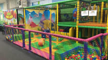 Toddler soft play area at Jurassic Jungle in Glasgow