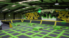 Trampolines at Jump Xtreme Trampoline Park Bolton