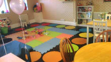 Play area at The Little Play Cafe in South Shields