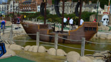 Mini golf course at Hasting Adventure Golf