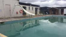 Outdoor swimming pool at Metheringham Swimming Pool