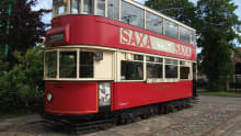 Vintage London Transport at East Anglia Transport Museum in Lowestoft