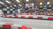 Race track at Ace Karting Plus Indoor Race Track in Walsall