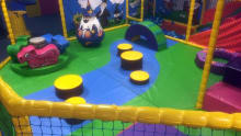 Toddler soft play area at Merlins Magic Childrens Play Centre in Haverfordwest
