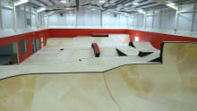Ramps at Junction4 Skatepark in Darwen