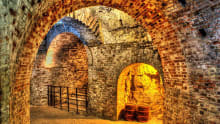Underground tunnels at Fort Amherst in Chatham