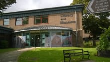 Entrance to Roman Alcester Heritage Centre