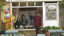 Scary TV characters at Montacute TV Radio Toy Museum