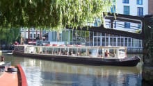 Boat sailing from London Waterbus Canal Trips in Maida Vale