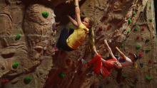 Kids bouldering at Funky Warehouse in Cheltenham