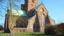 Outside view of Carlisle Cathedral
