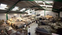 Tank display at The Muckleburgh Military Collection in Weybourne