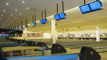 Bowling alleys at LA Bowl Warrington