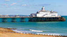 View of Eastbourne Beach and Pier