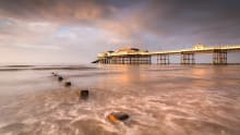 Sunrise at RNLI Lifeboat Station Cromer Pier