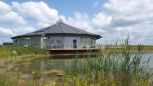 Visitors centre at Abberton Reservoir Nature Reserve in Colchester