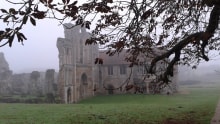 Ruins of Castle Acre Priory in Kings Lynn