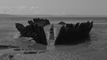 Shipreck at Berrow Beach