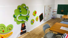 Part of the indoor soft play area at Marlowe's Makes Imagiplay in Dorest