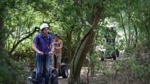 People on Segways at Experience the Country in Milton Keynes