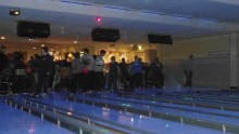 People bowling at Barnsley Bowl