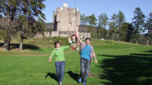 Family at Braemar Castle