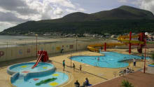 Outdoor swimming pool at Tropicana in Newcastle