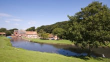 Outside view of Calbourne Water Mill and Rural Museum