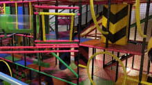The soft play facility at Playzone at the Furzefield Centre