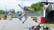 Person at Lakeside Karting in West Thurrock