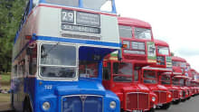 Buses at Castle Point Transport Museum in Canvey Island