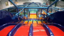 Soft play slide at Fun Factory Ballymena