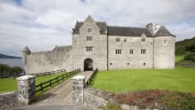 Outside view of Parkes Castle in Sligo
