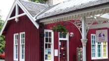 Entrance to Highland Museum Of Childhood in Strathpeffer
