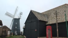 Victorian village and windmill at Burwell Museum