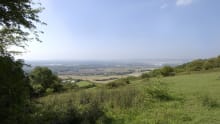 View from Bluebell Hill Picnic Site in Rochester