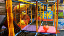 Indoor soft play frame at Giddy Kippers Indoor Soft Play in Nelson