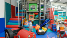 Toddler soft play area at Topsy Turvy World in Brent Cross
