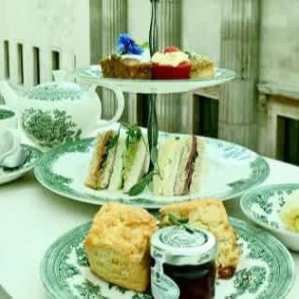 Afternoon tea in the Great Court